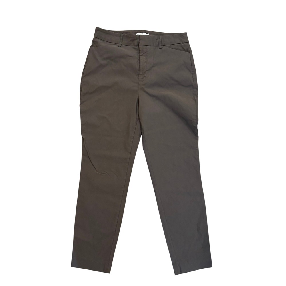 Nine West Ankle Pants Womens Size 14 Gray Straight Leg